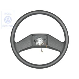 VW Original Volante Direccion Negro Satinado - 191419091A 01C
