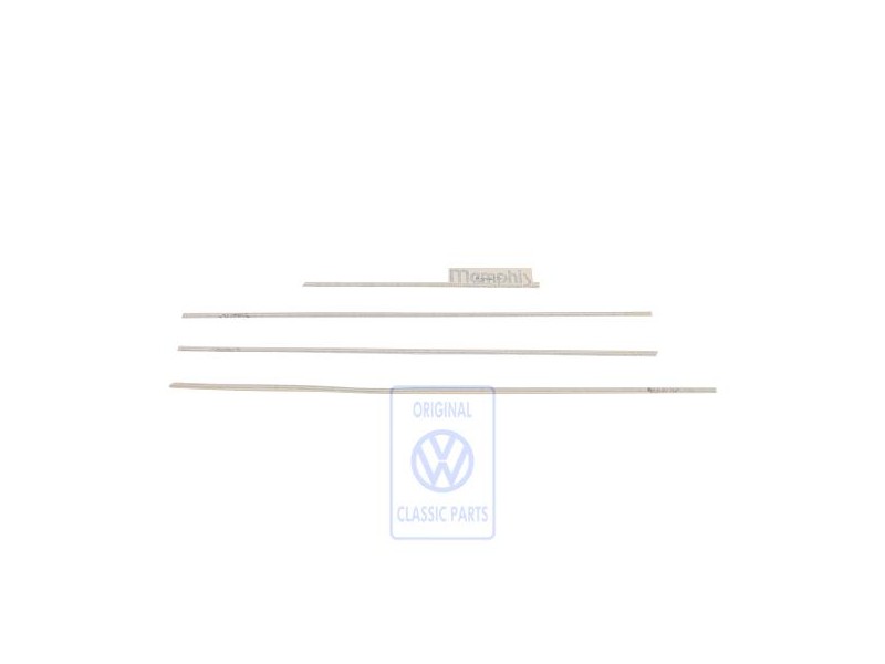 VW Original Cintas Adorno P. Guardabarros Puerta Y Parte Lat. 