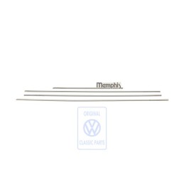 VW Original Cintas Adorno P. Guardabarros Puerta Y Parte Lat. 