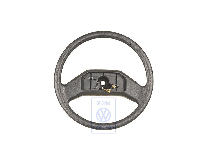 VW Original Volante Direccion Negro Satinado - 867419091 01C
