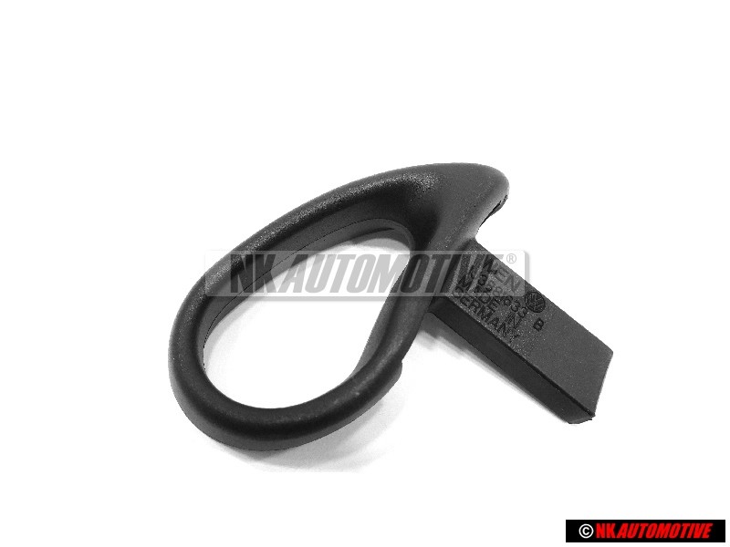 VW Original Asidero Desenclavamiento Resp Negro Satinado - 1J3881633B B41