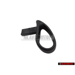 VW Original Asidero Desenclavamiento Resp Negro Satinado - 1J3881634B B41