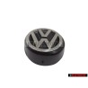 VW Original Trasero Simbolo Insignia Emblema Plata Cepillada - 327853601