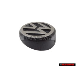 VW Original Trasero Simbolo Insignia Emblema Plata Cepillada - 327853601