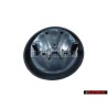 VW Original Trasero Simbolo Insignia Emblema Plata Cepillada - 327853601