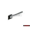 Audi Original SUPERCHARGED Lado Rotulo Insignia Emblema Negro Cromo - 4F0853601