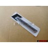 Audi Original SUPERCHARGED Lado Rotulo Insignia Emblema Negro Cromo - 4F0853601