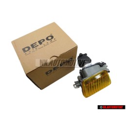 DEPO Faro Antiniebla Halogeno, Luz Amarilla - 441-2004R-UE-Y
