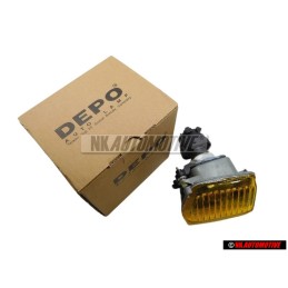 DEPO Faro Antiniebla Halogeno, Luz Amarilla - 441-2004L-UE-Y