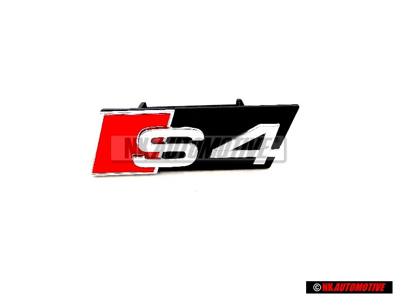 Audi Original S4 Frente Rotulo Insignia Emblema - 8D0853736E 2ZZ