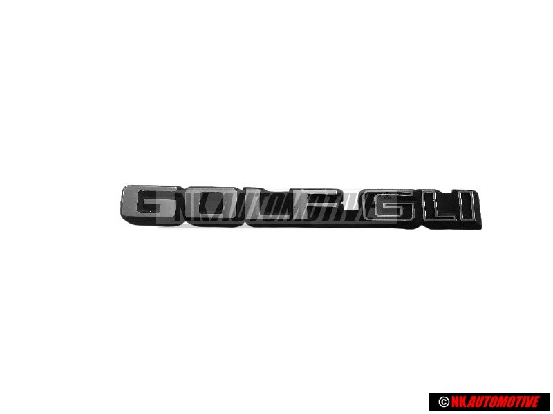 VW Original GOLF GLI Trasero Rotulo Insignia Emblema - 192853687A GX2