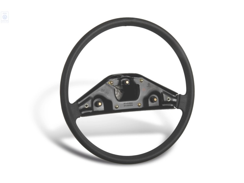VW Original Volante Con Elemento Deformable Negro Satinado - 171419091D 01C