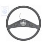 VW Original Volante Almohadillado Negro Satinado - 171419655A 01C
