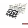 VW Original GTI Lado Rotulo Insignia Emblema Plata Cepillada - 191853688J GX2