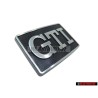 VW Original GTI Lado Rotulo Insignia Emblema Plata Cepillada - 191853688J GX2