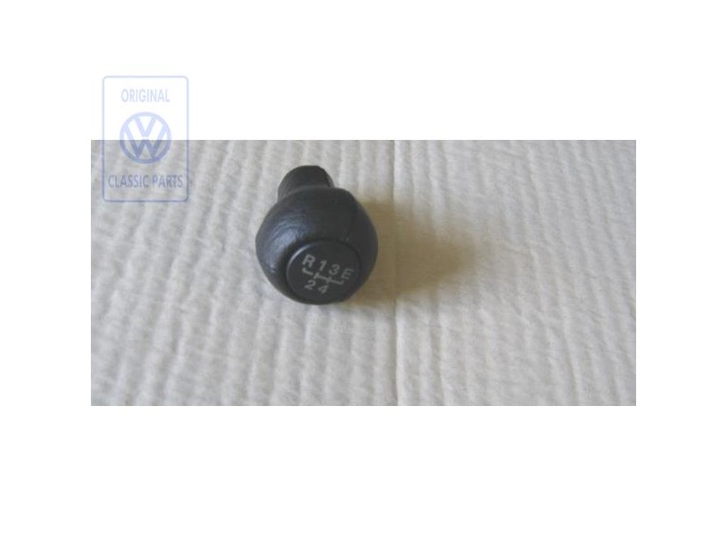 VW Original Pomo Palanca Cambio Negro Satinado - 191711141C 01C