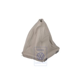 VW Original Revestimiento Palanca Cambio Cuero Sintetico Sahara - 155711113B R12