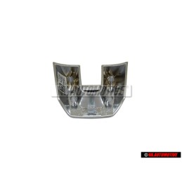 VW Original R Volante Rotulo Insignia Emblema Aluminio - 1K8419685B POP