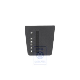 VW Original Recubrimiento P. Accion.Cambio Negro Satinado - 155863215 01C