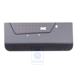 VW Original Revestimiento Puerta Negro-Plateado/Negro - 155867015CKAYJ