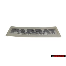 VW Original PASSAT Trasero Rotulo Insignia Emblema Cromo - 3B0853687 739