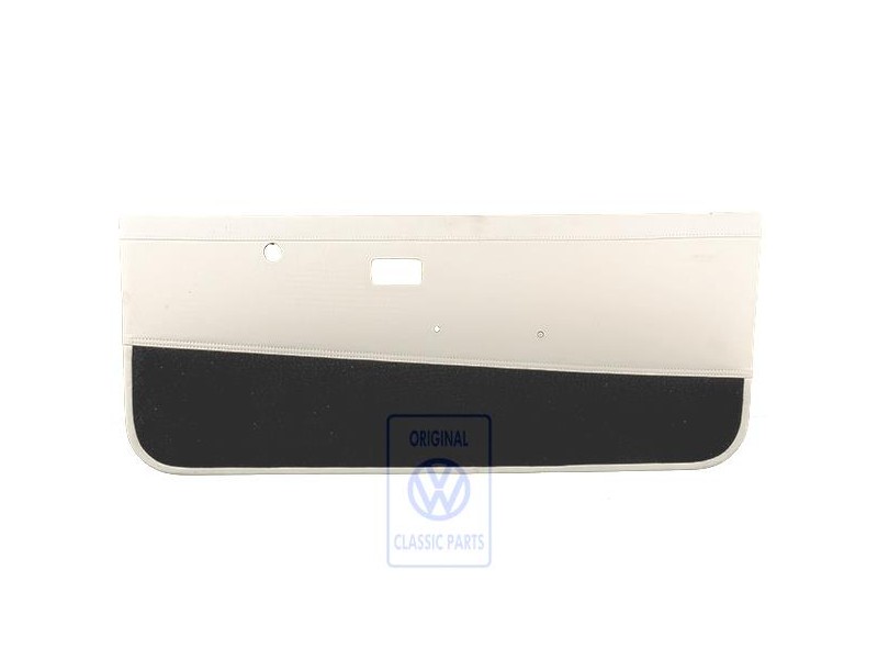 VW Original Panel De Puerta (Cuero) Blanco Lasky - 155867016BCSW4