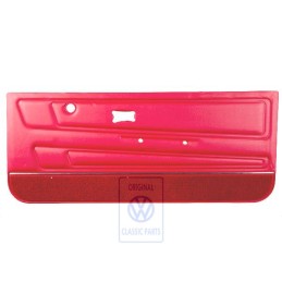 VW Original Panel Puerta (Cuero Sintetico) Rojo Chimenea - 155867016BGWP4