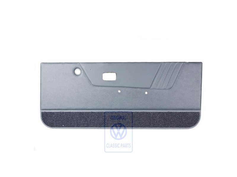 VW Original Panel Puerta (Cuero Sintetico) Gris Paloma - 155867016DHBFT
