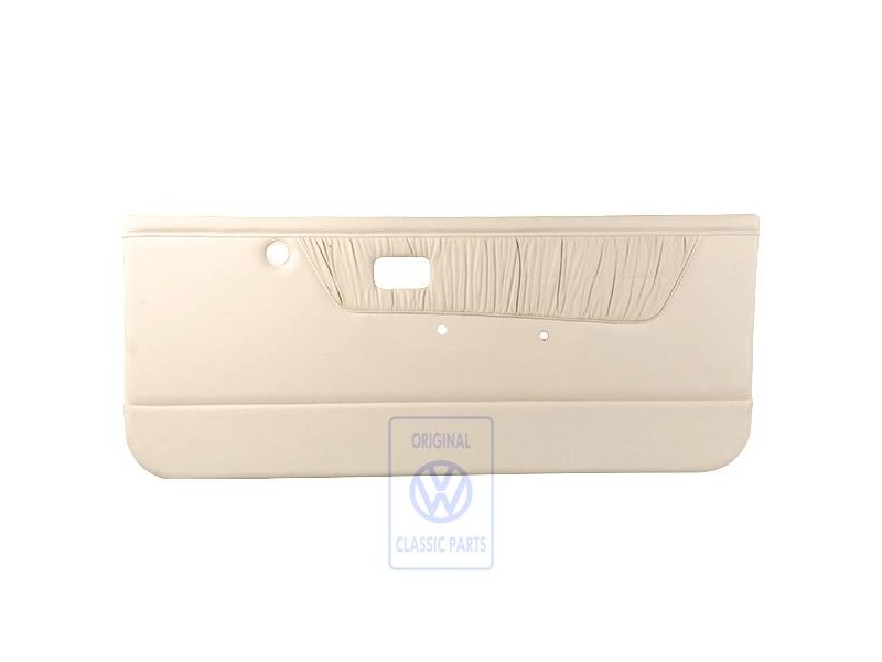 VW Original Panel Puerta (Cuero Sintetico) Beige Claro - 155867016FAAUM