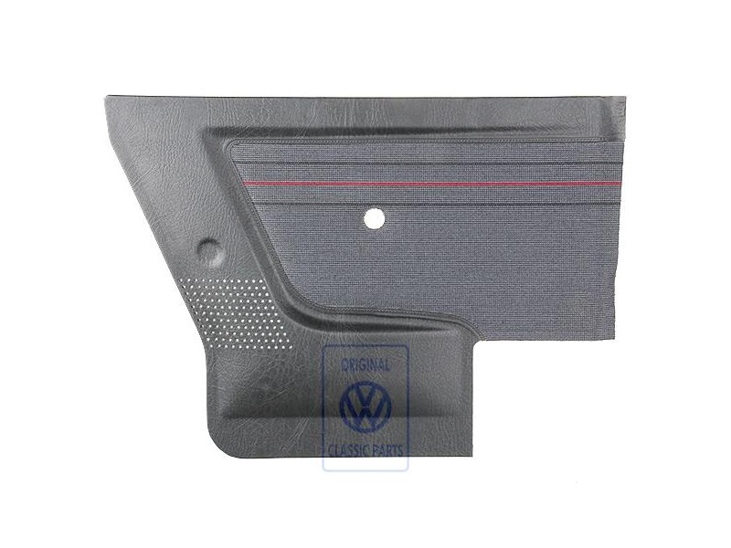 VW Original Revestimiento Lateral Gris/Rojo - 155867043N XV5