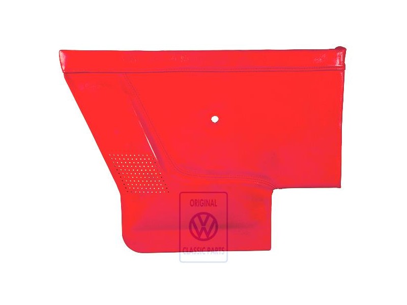 VW Original Revestimiento Lateral (Cuero) Rojo Chimenea - 155867043Q 4MH