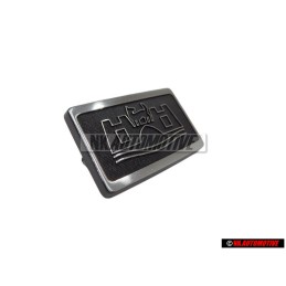 VW Original WOLFSBURG Lado Rotulo Insignia Emblema - 165853688A GX2