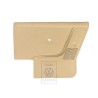 VW Original Revestimiento Lateral (Cuero) Beduino (Marron) - 155867044F 8VX