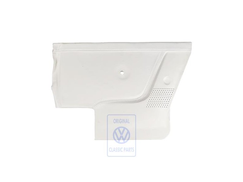 VW Original Revestimiento Lateral (Cuero) Blanco Alaska - 155867044Q 3YX