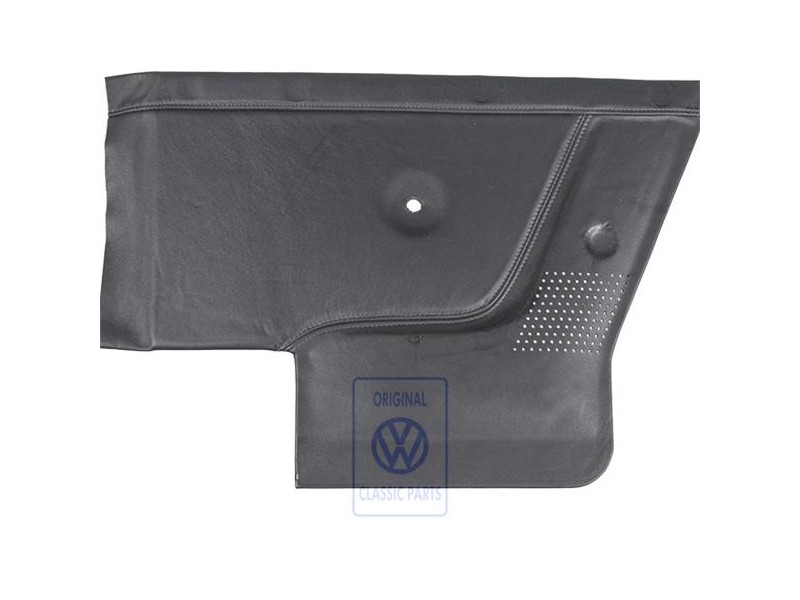 VW Original Revestimiento Lateral (Cuero) Azul Mauricio - 155867044Q 7KH