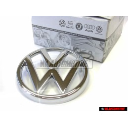 VW Original Frente Simbolo Insignia Emblema Cromo - 321853601