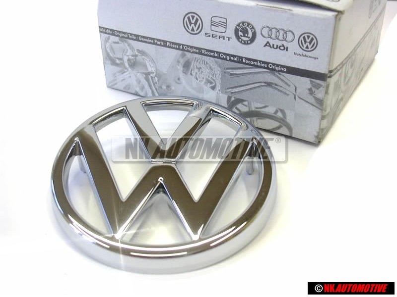 VW Original Frente Simbolo Insignia Emblema Cromo - 321853601