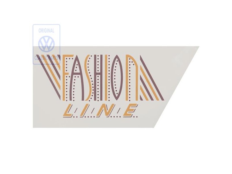 VW Original Rotulo Autoadhesivo - 155853687M