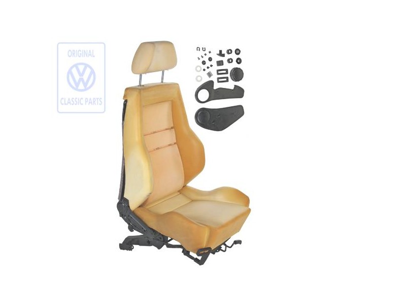 VW Original Asiento Compl. Con Respaldo Y Apoyacabezas Sin Tapizado - 191881024B