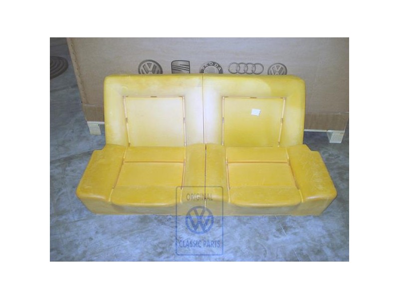 VW Original Asiento Completo Con Respaldo Y Piezas De Fijacion - 155898022
