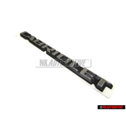VW Original CABRIOLET Trasero Rotulo Insignia Emblema - 155853687F GX2