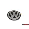 VW Original Frente Simbolo Insignia Emblema Negro Cromo - 1C0853617A WV9