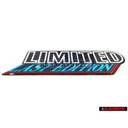 VW Original LIMITED LAST EDITION Frente Rotulo Insignia Emblema - 255853679D CHY