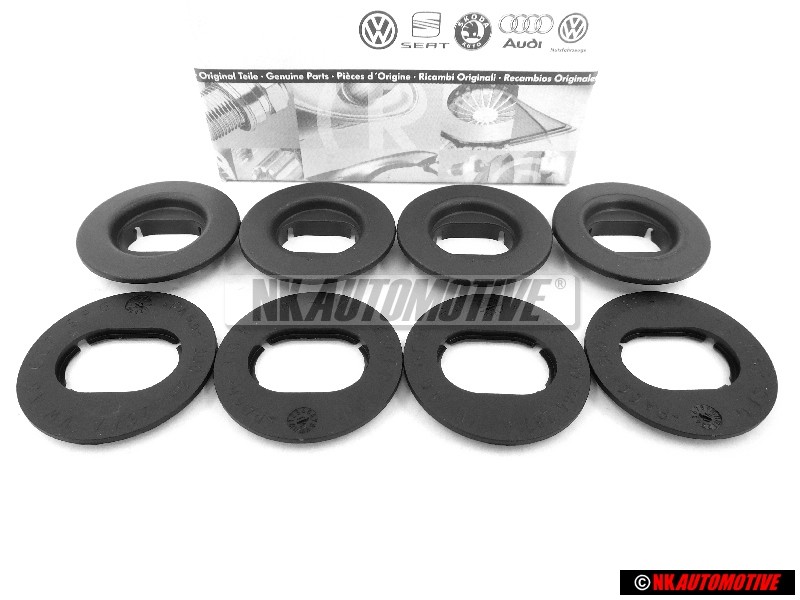 VW Original 1 Juego De Piezas De Fijacion Para Alfombrilla - 3D0898501B 71N