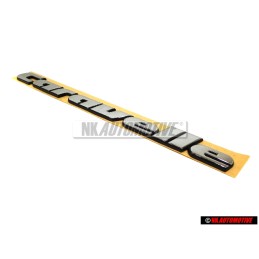 VW Original CARAVELLE Trasero Rotulo Insignia Emblema Cromo - 705853689G Z10