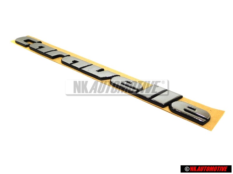VW Original CARAVELLE Trasero Rotulo Insignia Emblema Cromo - 705853689G Z10