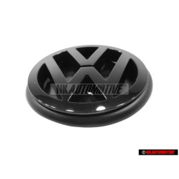 VW Original Trasero Simbolo Insignia Emblema Negro - 251853601C