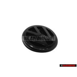 VW Original Trasero Simbolo Insignia Emblema Negro - 251853601C