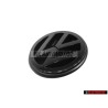 VW Original Trasero Simbolo Insignia Emblema Negro - 251853601C