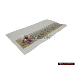 VW Original 4MOTION Trasero Rotulo Insignia Emblema Cromo Rojo - 1K0853675Q GQF